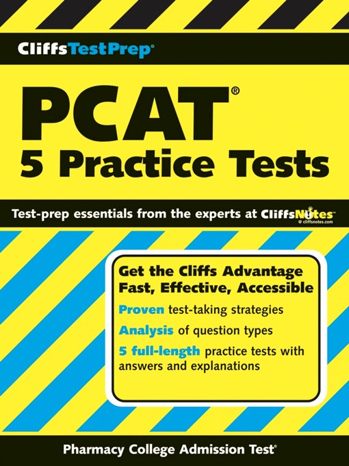 Title details for CliffsTestPrep PCAT by American BookWorks Corporation - Available